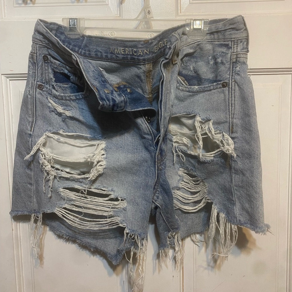 American Eagle size 6 summer jean shorts